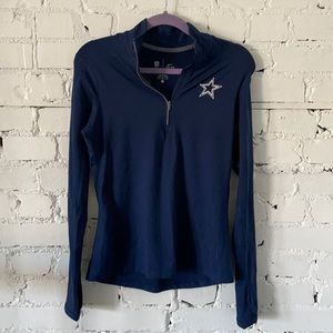 Dallas Cowboys dri fit quarter zip